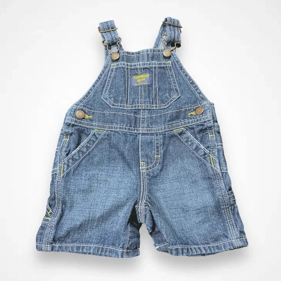 4/$20 Oshkosh  B’Gosh Denim Overalls - Picture 1 of 5